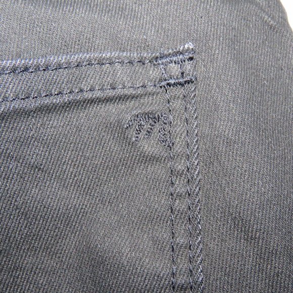 MADEWELL 9" High Rise Skinny Skinny Coated Edition Jeans - Size 26 - Picture 11 of 13